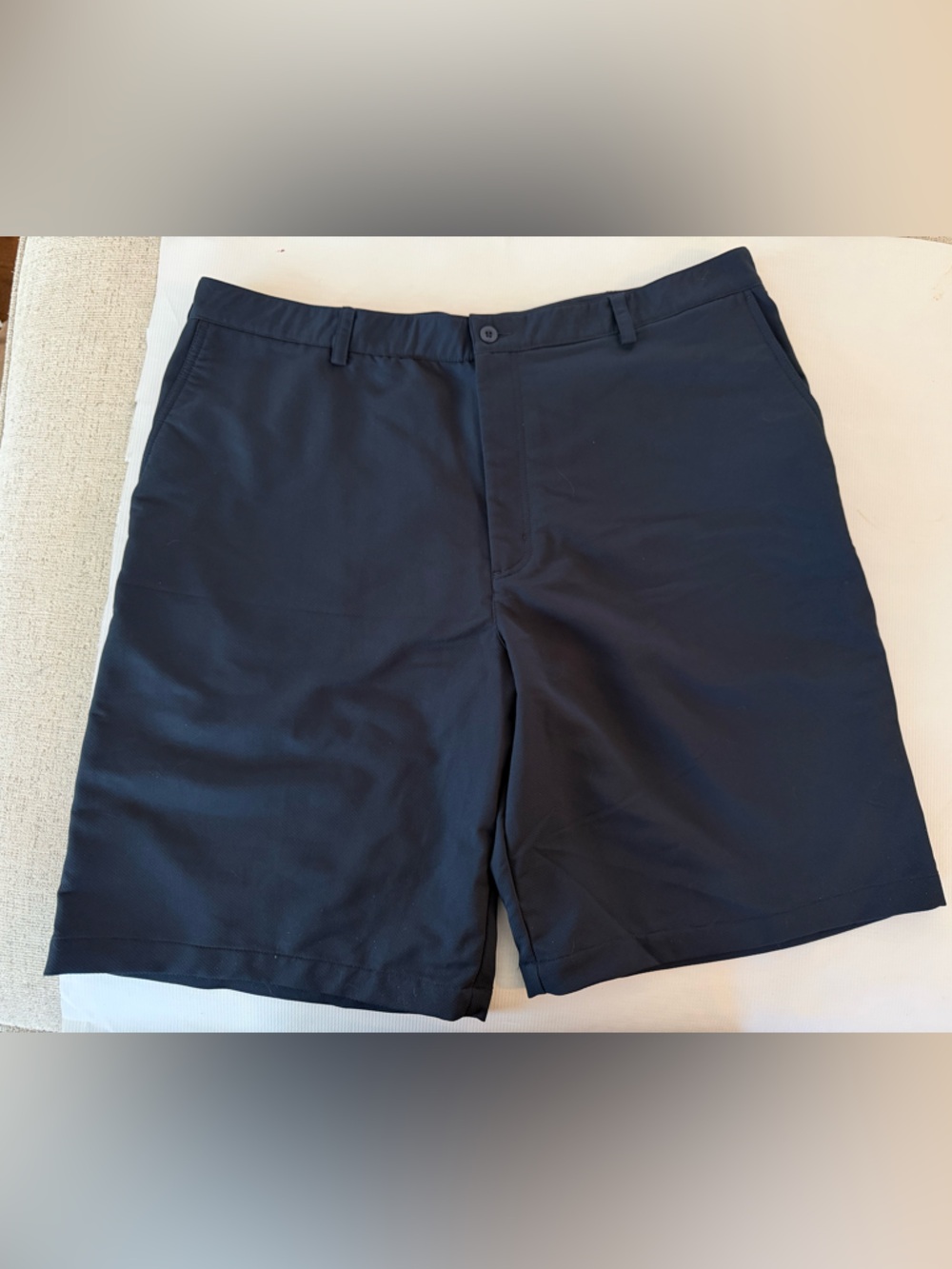 Nike Dri Fit Gold Men's Navy Athletic Shorts 40